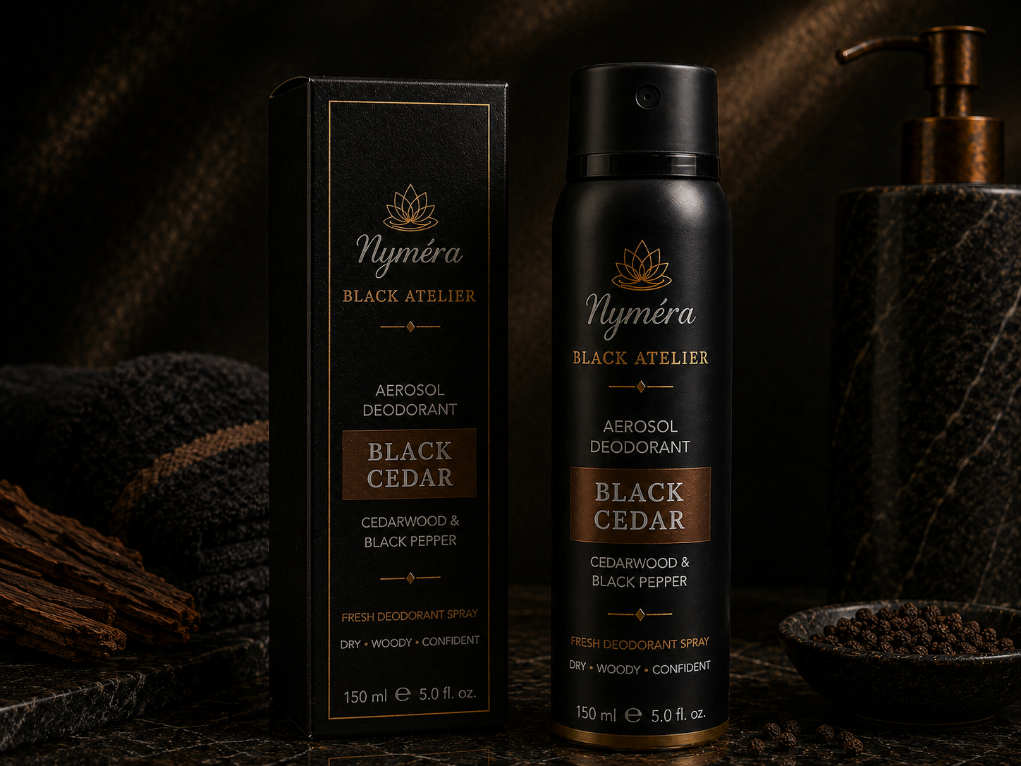 Nymera erkek deodorant ürünü