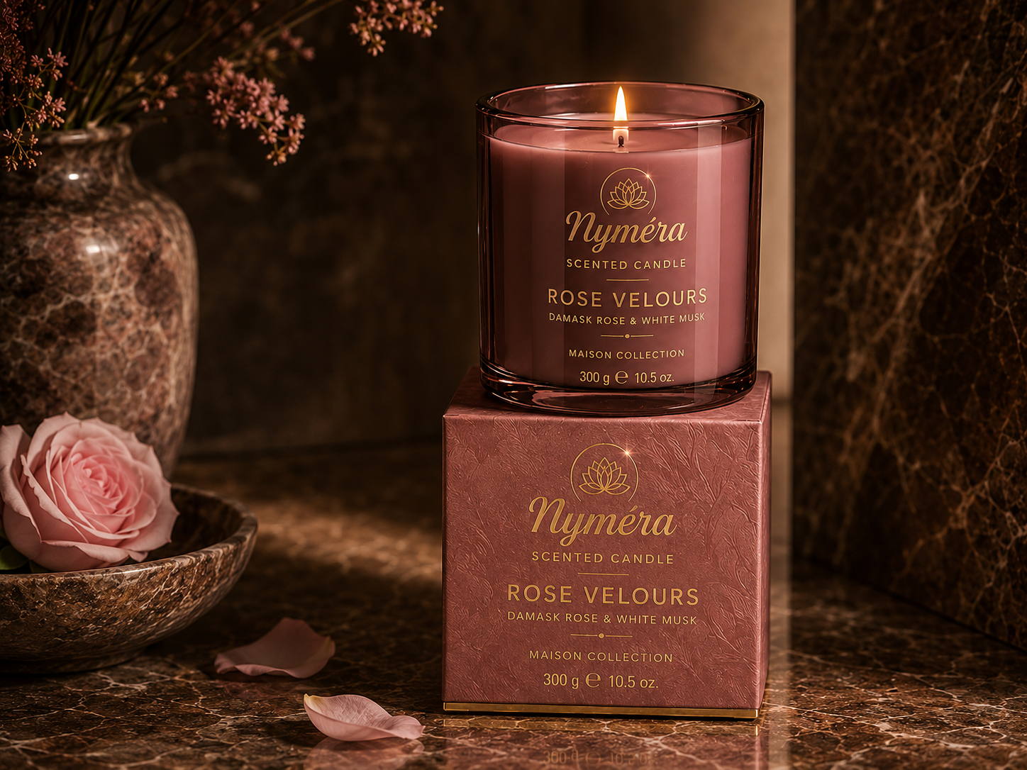 Nymera Kokulu Mum Rose koleksiyonu